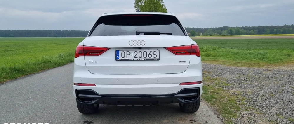 Audi Q3 cena 136530 przebieg: 42182, rok produkcji 2021 z Opole małe 379